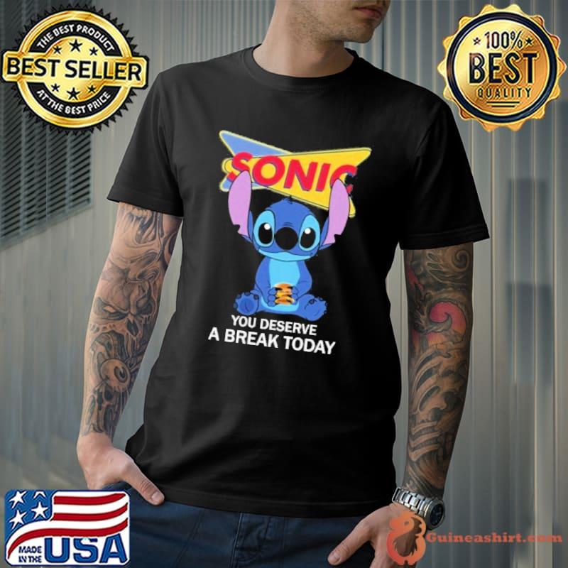 Stitch you deserve a break today SONIC DRIVE-IN shirt