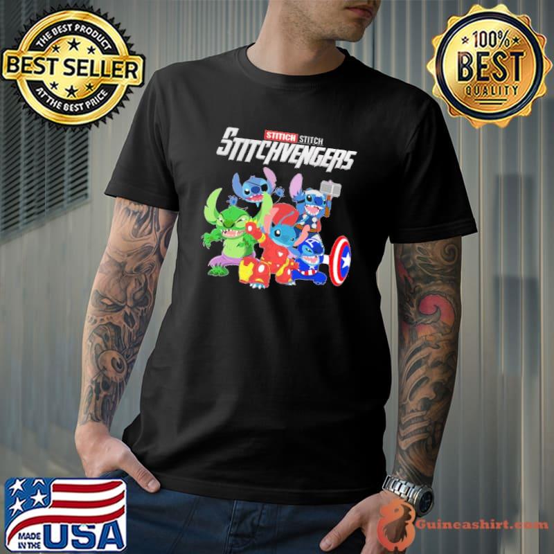 Stitich Vengers marvel Thor Iron man Hulk s Unisex