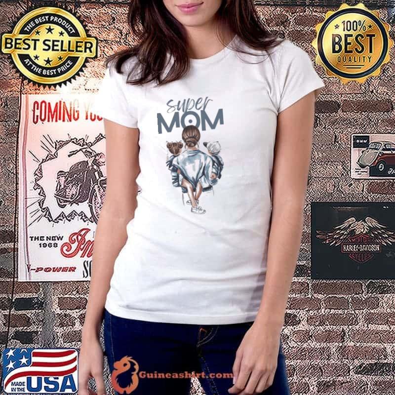 Super Mom and baby Shirt