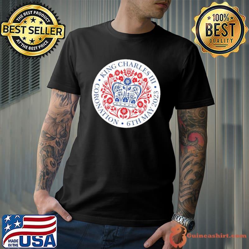 The Coronation Emblem King Charles Iii Crown 6Th May 2023 Uk England shirt