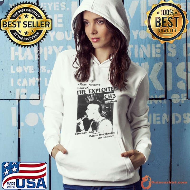 The Exploited tim maze presents from UK insolents s Hoodie