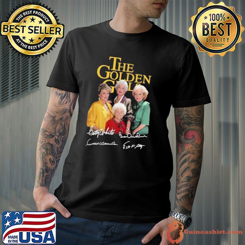 The Golden Girls signatures shirt
