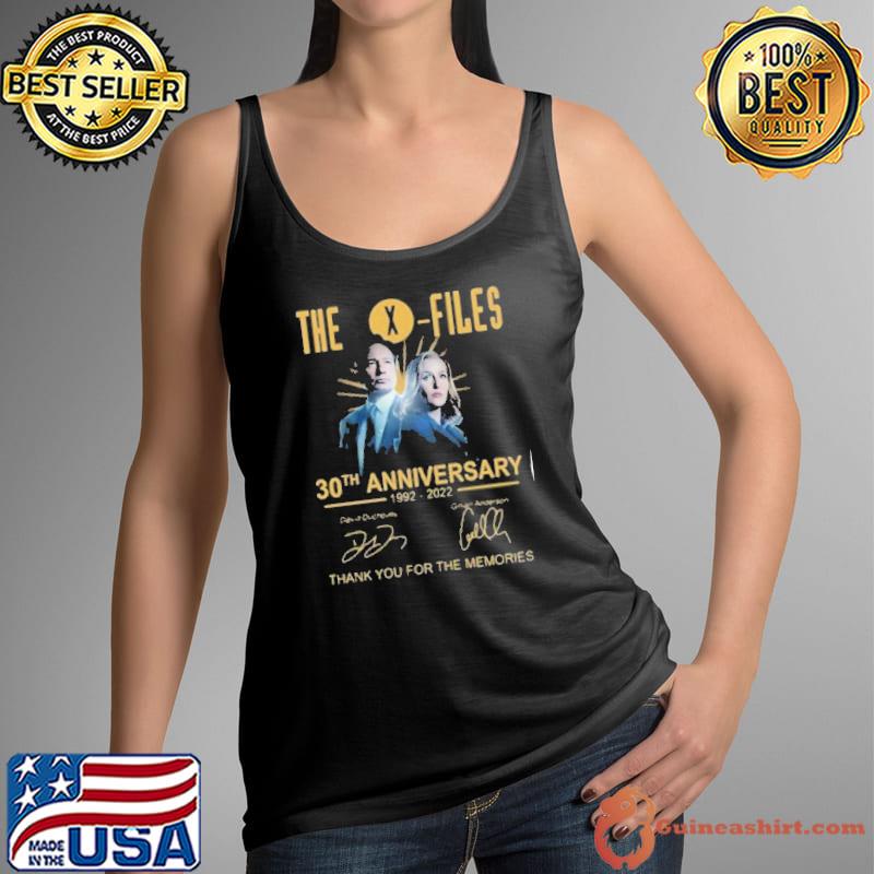 The X-files 30th anniversary 1992-2022 thank you for the memories signatures s Tank Top