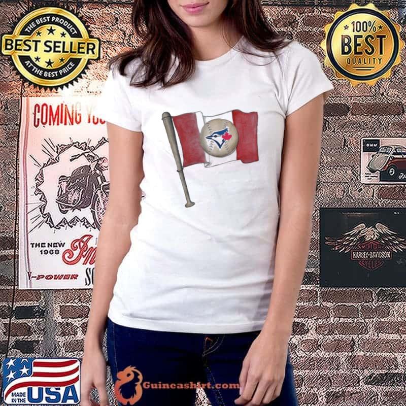 Toronto Blue Jays baseball flag shirt