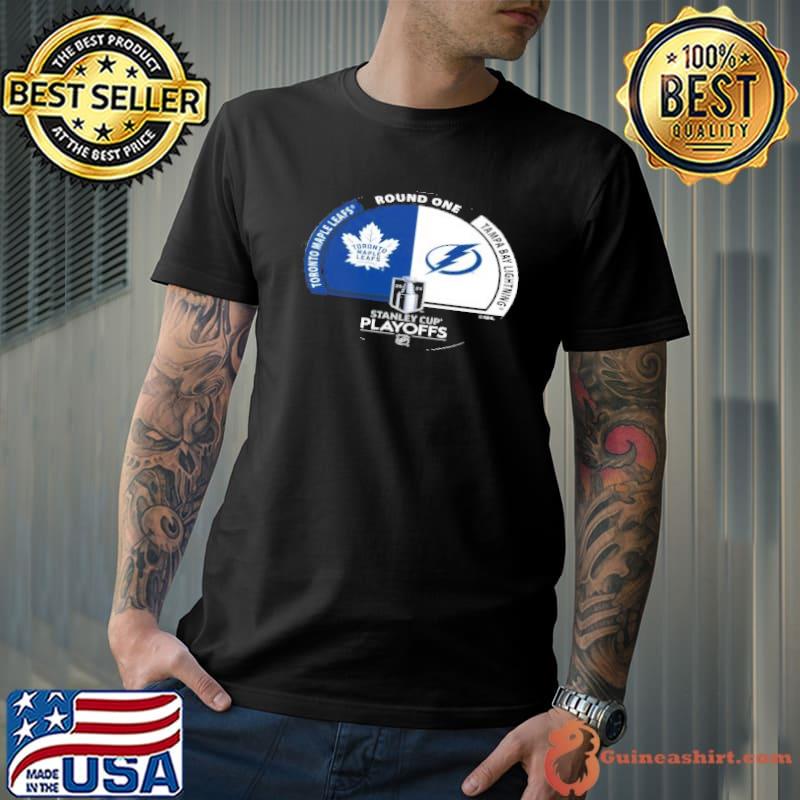 Toronto Maple Leafs vs Tampa Bay Lightning 2023 NHL playoffs matchup sport shirt
