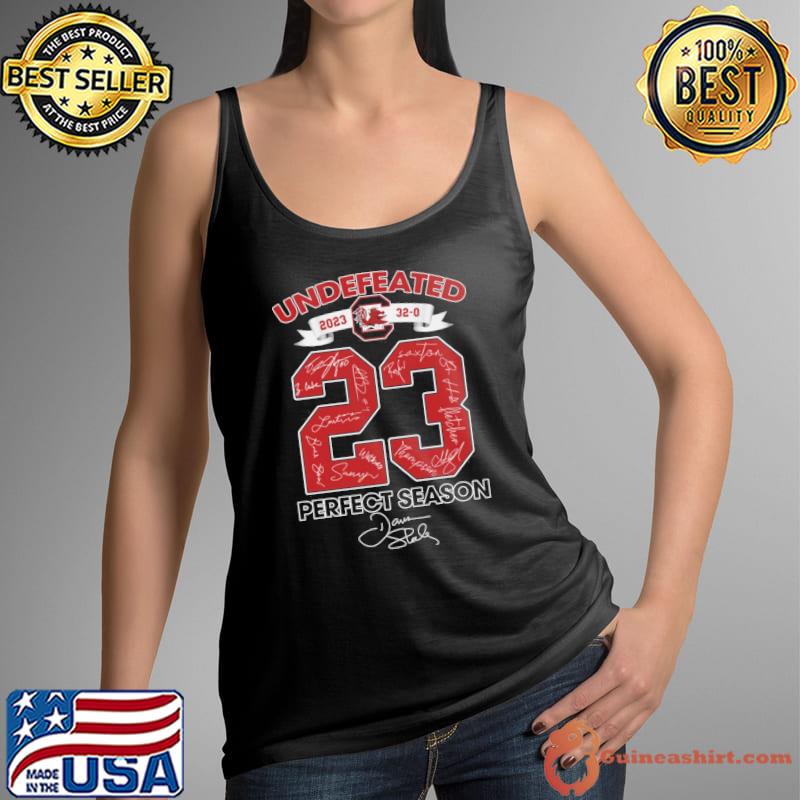 Undefeated 2023 32-0 perfect season signature s Tank Top