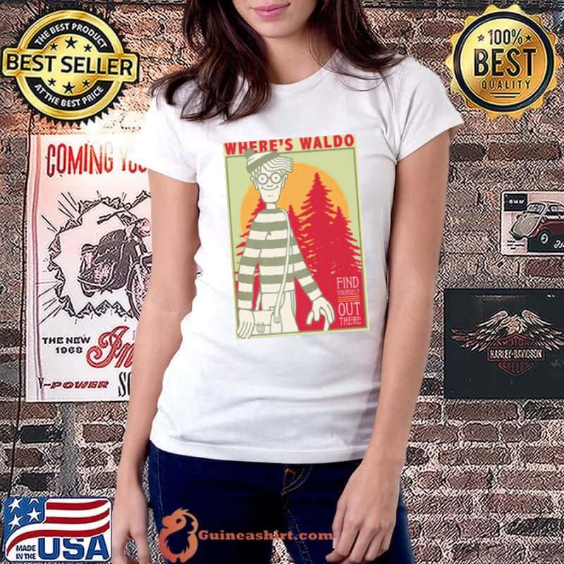 Where’s Waldo find yourself out there shirt