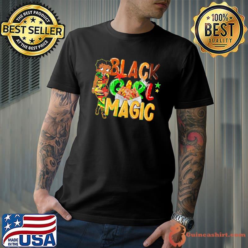 1865 Juneteenth Betty Boop Black Girl Magic shirt