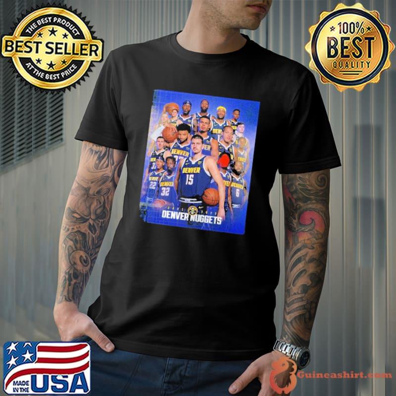 2022-2023 NBA Western Conference Champions Denver Nuggets shirt