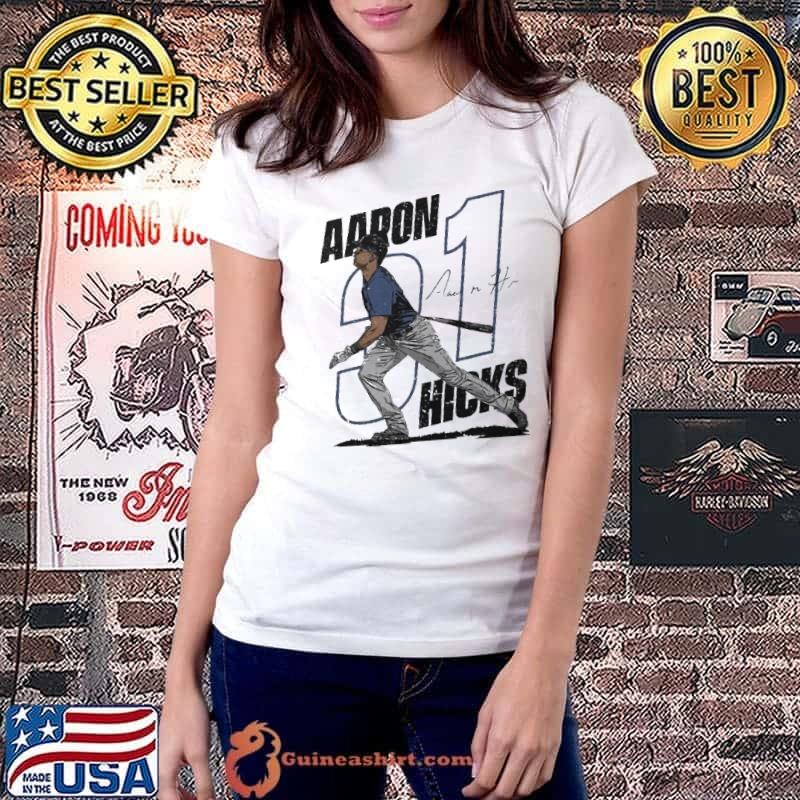 Aaron Hicks Power Signature 31number shirt