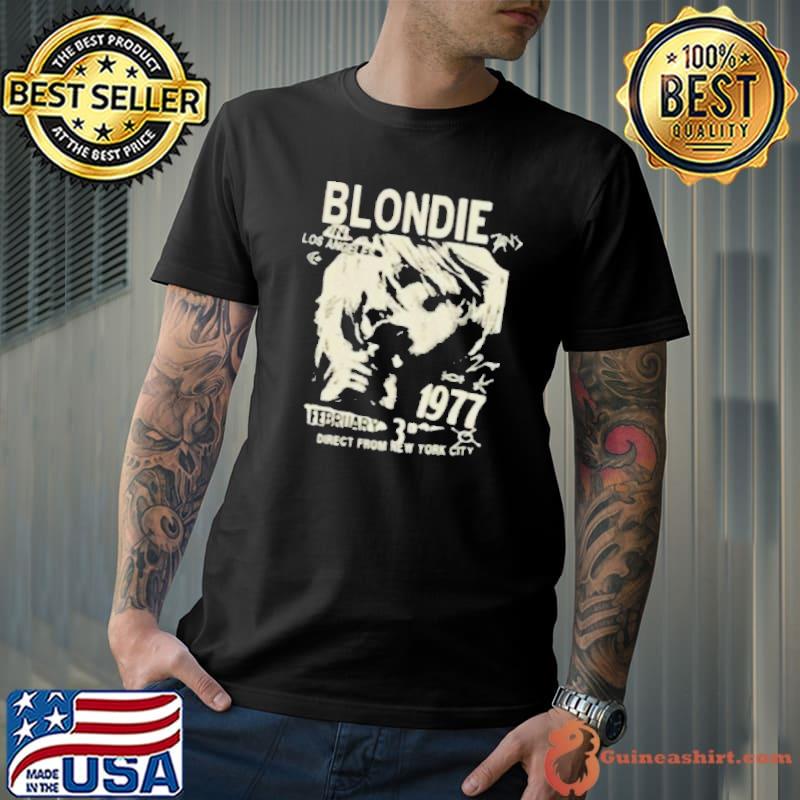 Blondie los angeles february direct from new york city shirt
