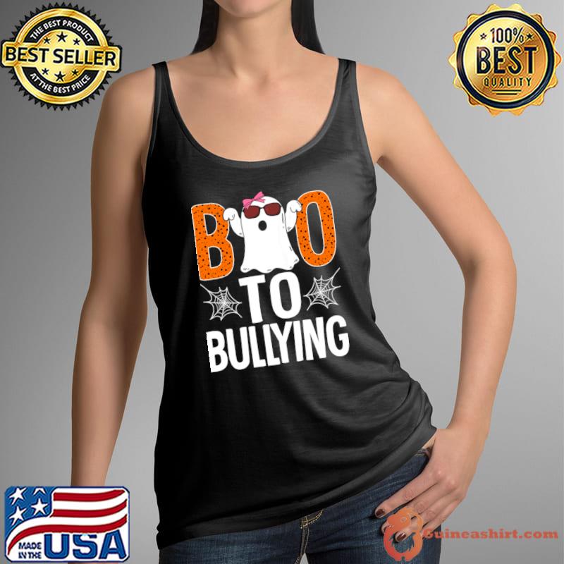 Bullying Prevention Boo Unity Day End Bullying T-Shirt