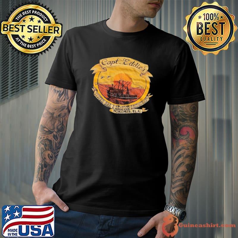 Captain eddie's oyster bar and seafood restaurant shirt