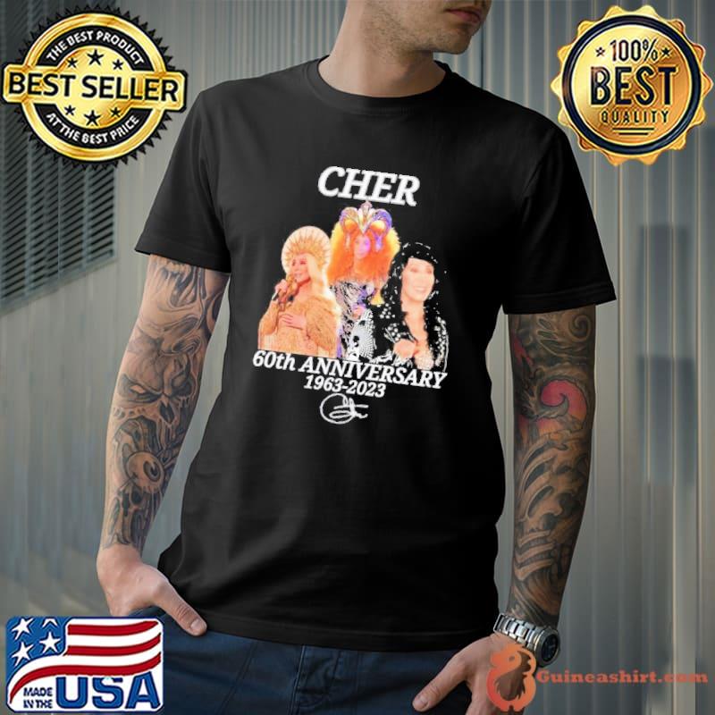 Cher 60th Anniversary 1963 – 2023 Signature shirt