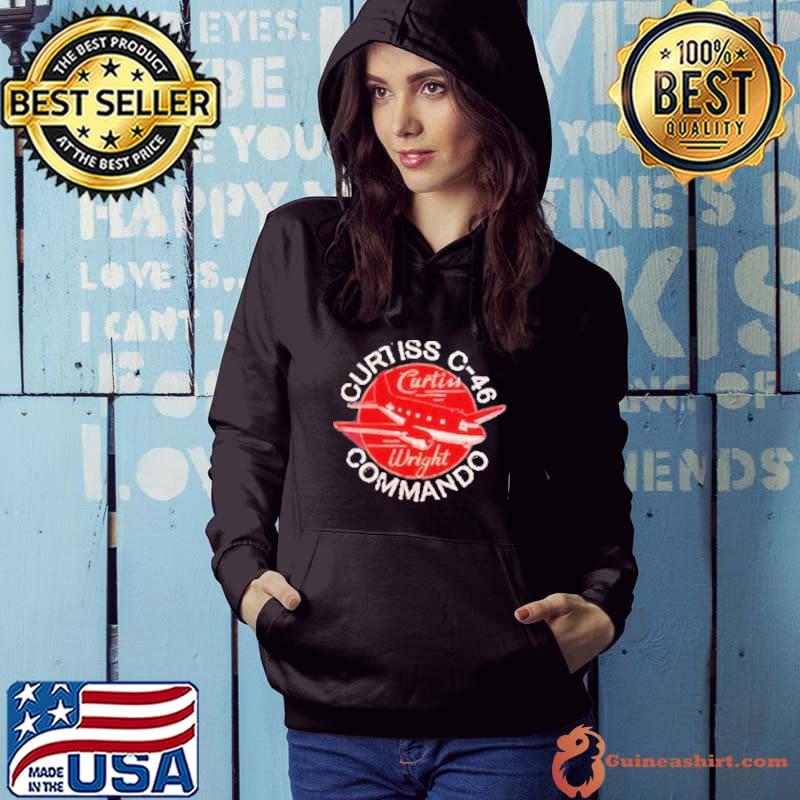 Curtiss C-46 commando airplanes curtin wright shirt