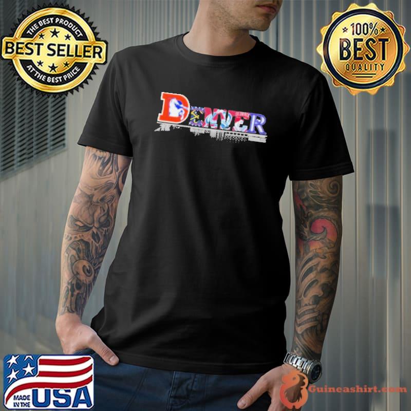 Denver Sports teams Broncos Nuggets Avalanche Rockies sport s Unisex