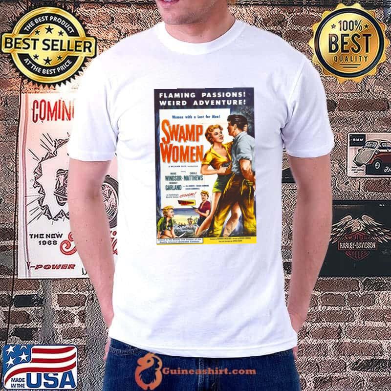 Flaming Weird Adventure Swamp Women T-Shirt