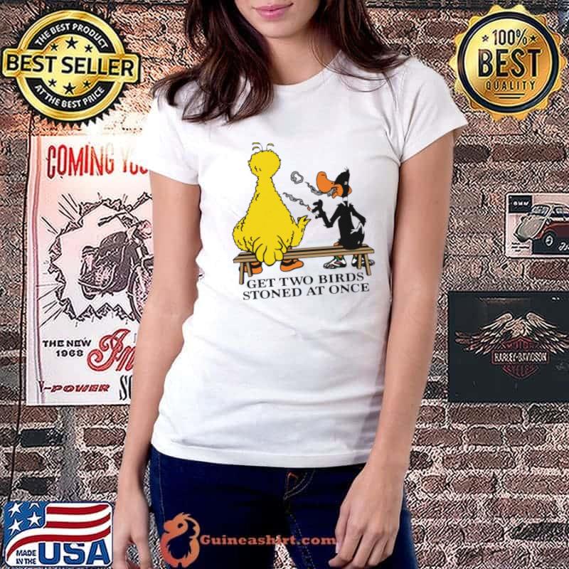 Get Two Birds Stoned At Once Ducks T-Shirt