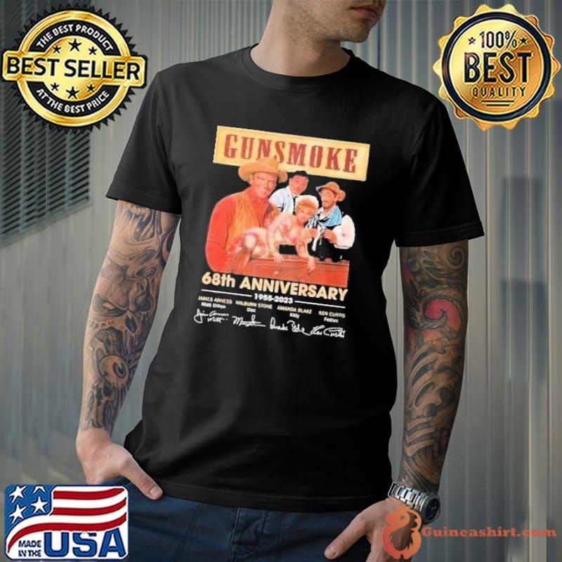 Gunsmoke 68th anniversary 1955 2023 signature s Unisex