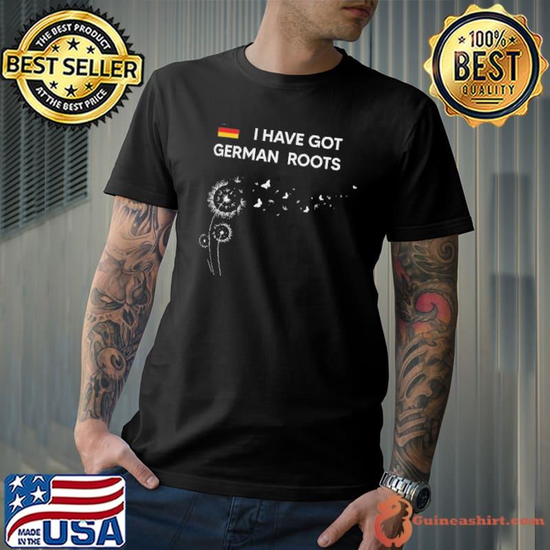 I have got German Roots daisy butterfly shirt