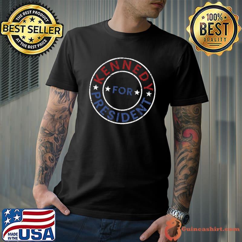 Kennedy For President Stars Red Blue Political 2024 T-Shirt Unisex