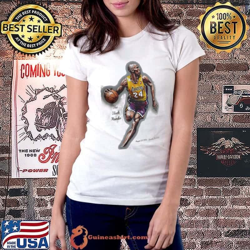 Kobe Bryant The Black Mamba sport shirt