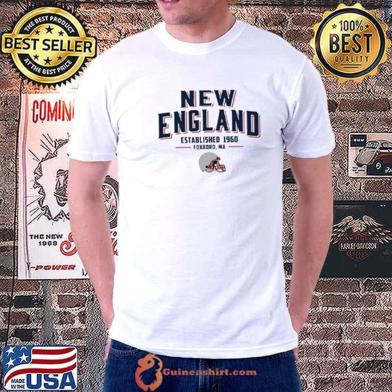 New England Football Team EST 1960 shirt