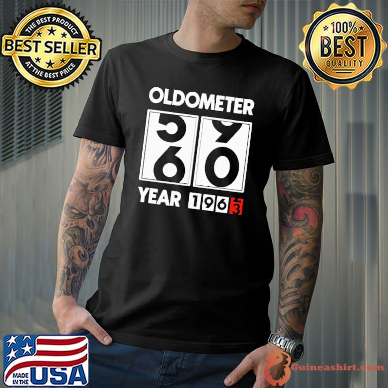 Oldometter 60 year 1960 2023 anniversary shirt