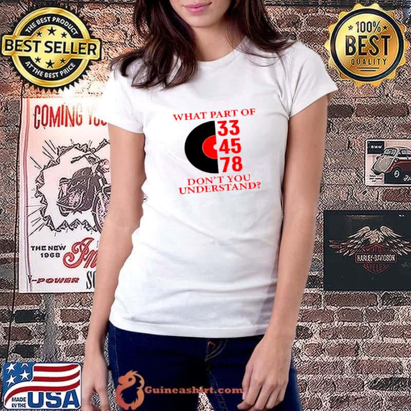 Real Djs Matter What Part Of Don't You Understand! T-Shirt