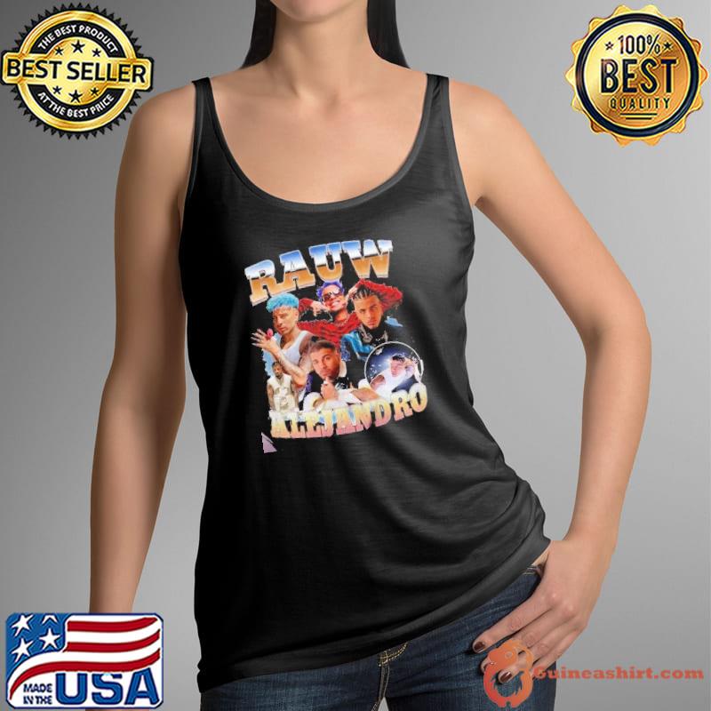 Saturno 2023 World Tour Rauw Fan, Rock Music Rauw Alejandro shirt