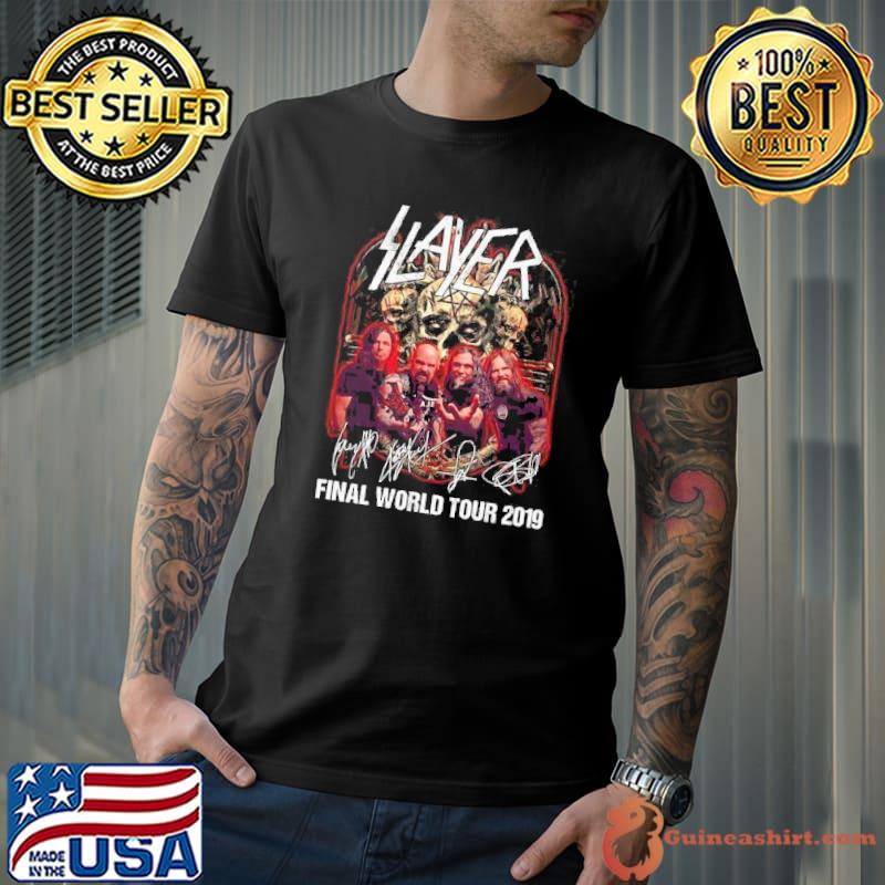 Slayer final world tour 2019 shirt