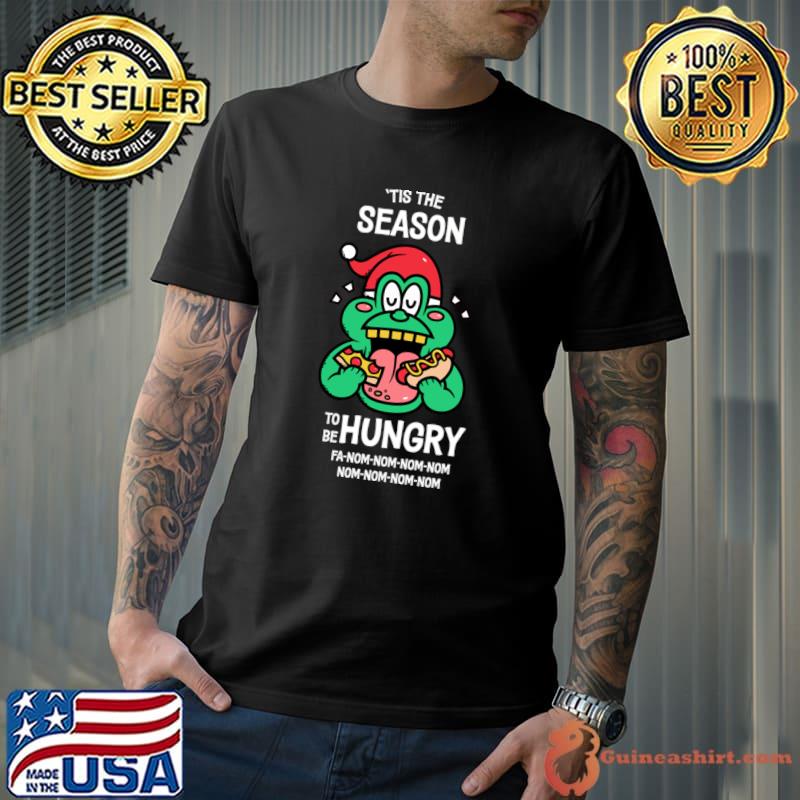 Tis the season to eat plenty shop santa hat christmas T-Shirt Unisex