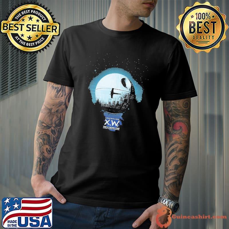 X Wing Ship Space Star Wars shirt