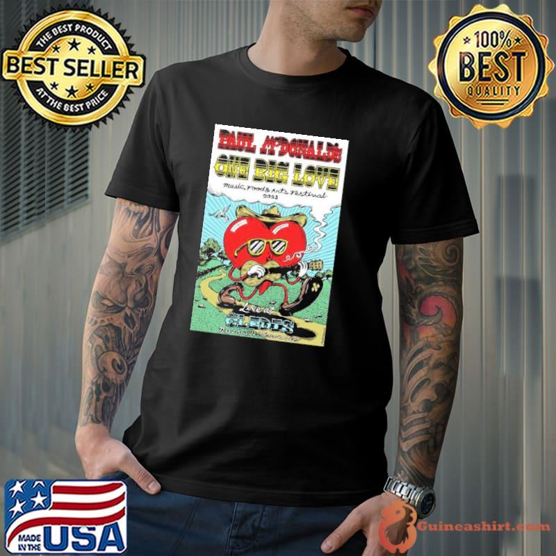 2023 paul mcDonald cledis nashville tn poster shirt