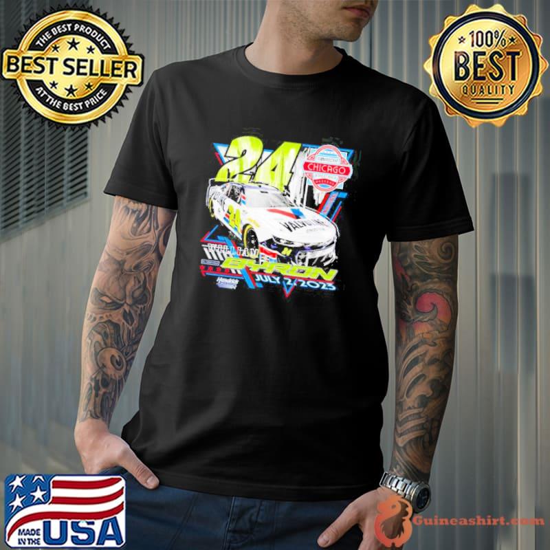 #24 Chicago Valvoline William Byron July 2023 Shirt Unisex