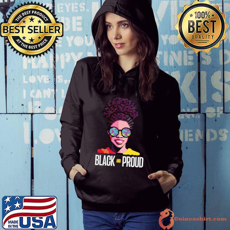 Awesome black And Proud Black Proud History Month 365 Black Pride T-Shirt Hoodie