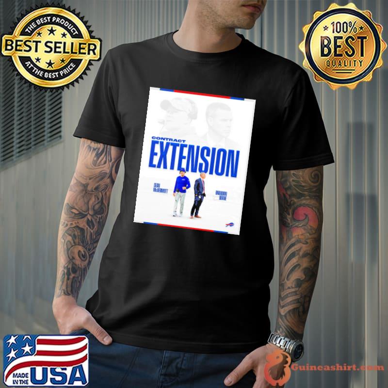 Best buffalo Bills Sean Mcdermott Brandon Beane Contract Extension shirt -  Guineashirt Premium ™ LLC