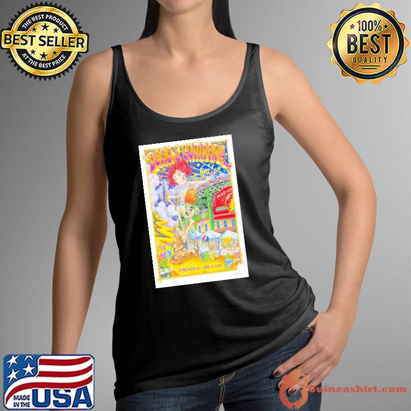 Best dead & Company June 9, 2023 Chicago, IL Final Tour Poster Shirt