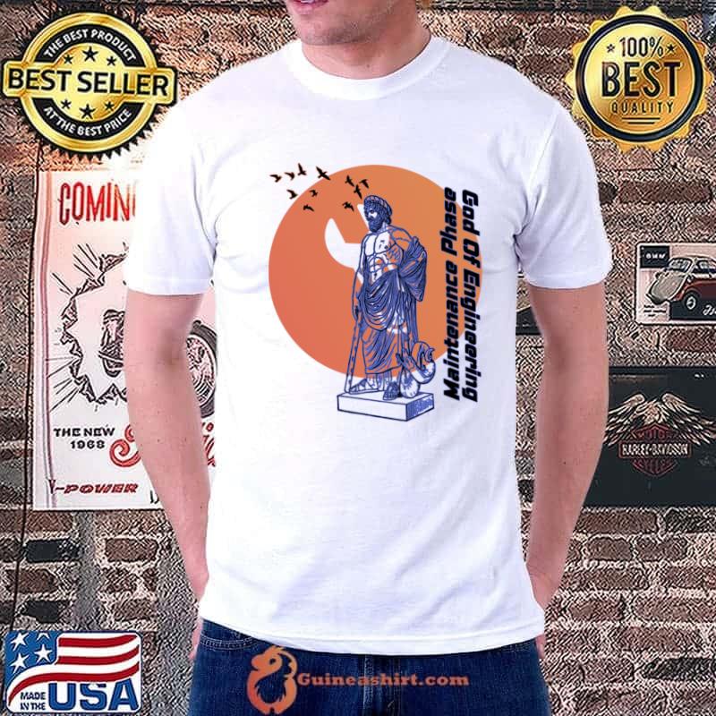 Best god of Engineering Maintenance Phase Greek Art T-Shirt