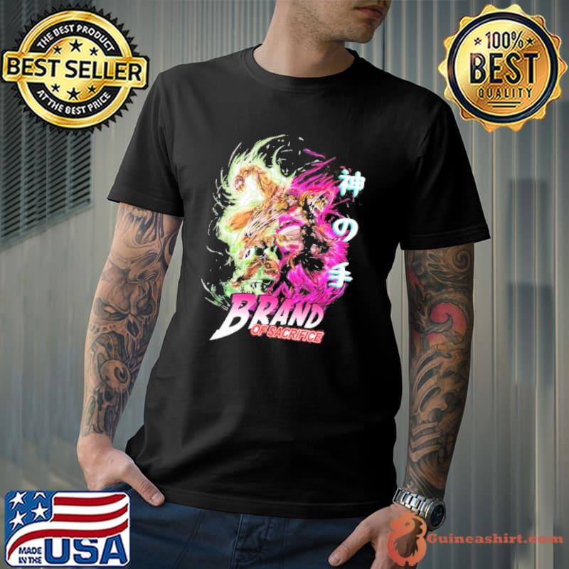 Best recommended for the Brand Of Sacrifice JoJo’s Bizarre Adventure Shirt