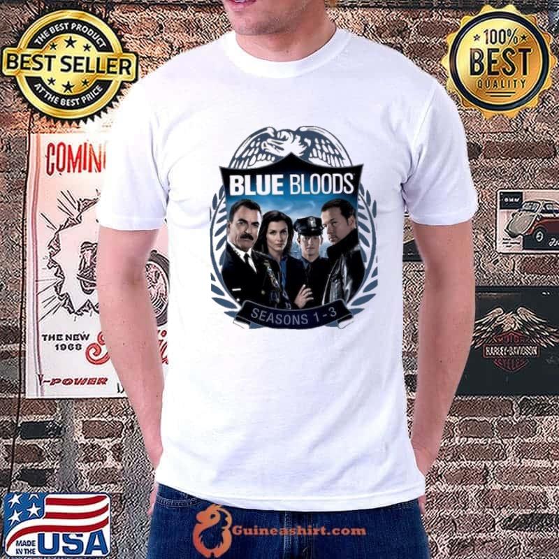 Blue bloods seasons 1-3 wings shirt