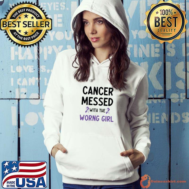 Green Bay Packers cancer messed with the wrong shirt, hoodie, longsleeve,  sweatshirt, v-neck tee