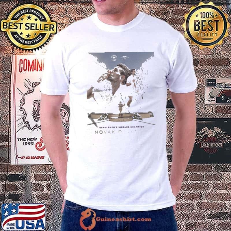 Champion Wimbledon 2022 21 Tennis Novak Djokovic shirt