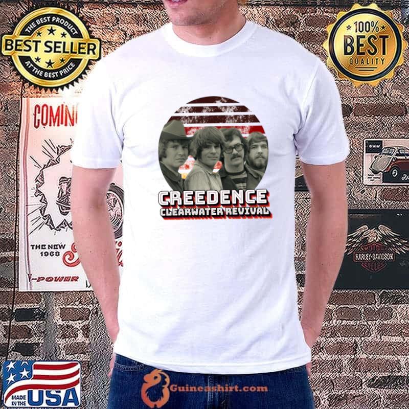Creedence clearwater revival vintage 4 people group T-Shirt