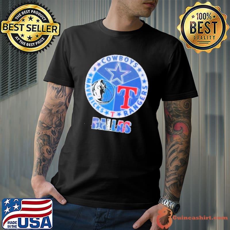 Dallas Sports Team Cowboys Mavericks Rangers Shirt