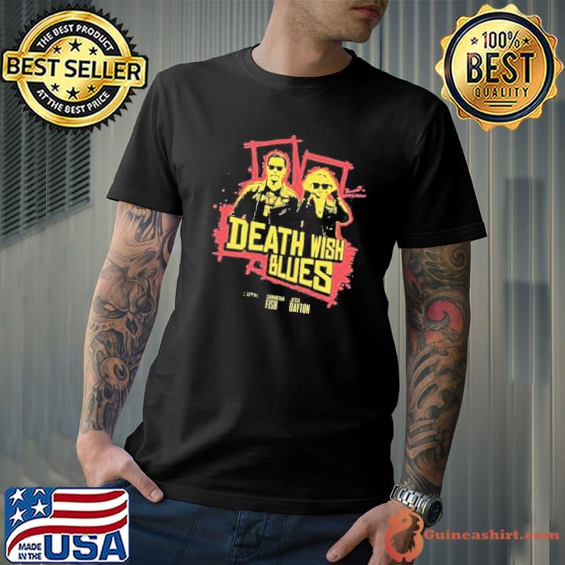 Death Wish Blues Purple Smoke LP Shirt