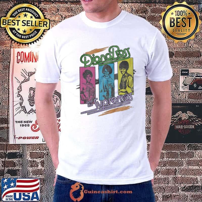Diana Ross And The Supremes 80s Colors shirt