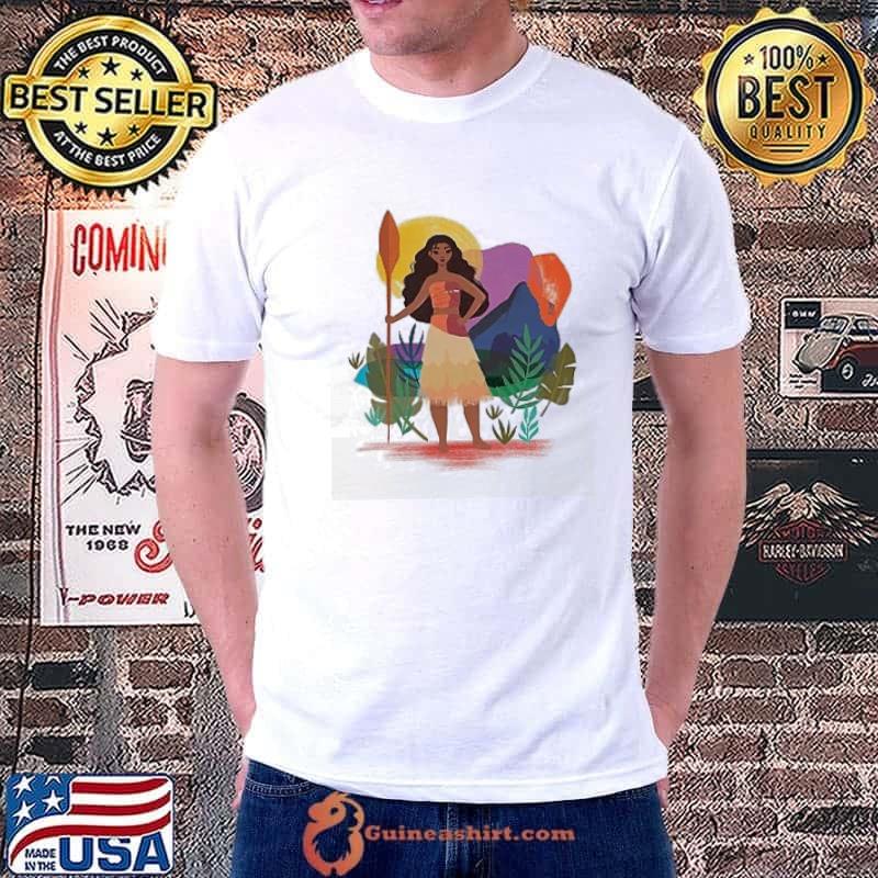 Disney 100 Moana Painting Shirt
