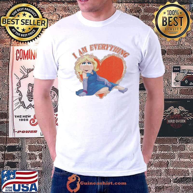 Disney The Muppets Miss Piggy I Am Everything Girls shirt