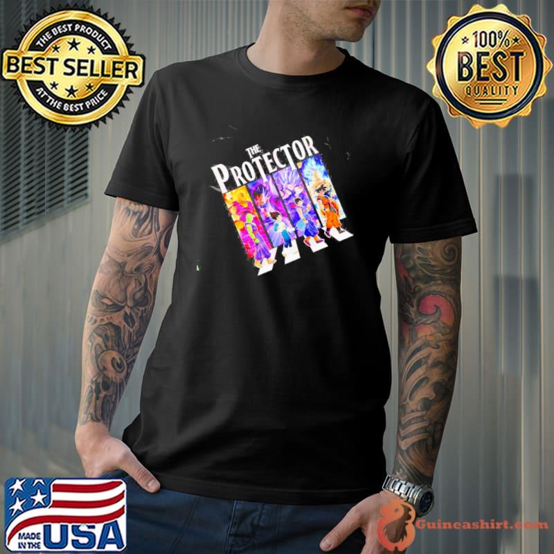 Dragon Ball Characters The Protector Abbey Road shirt
